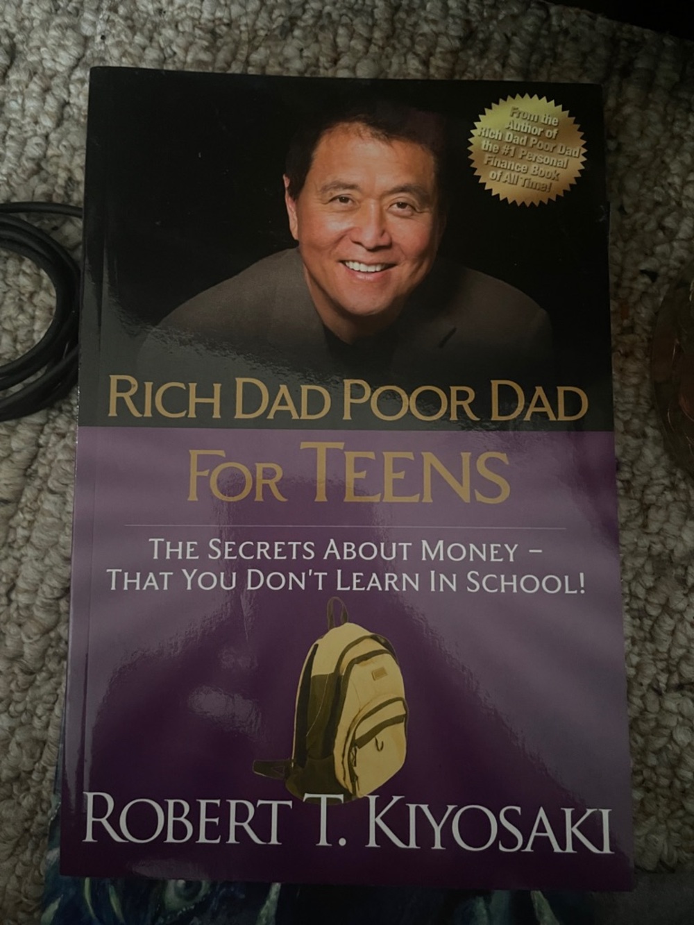Rich Dad Poor Dad For Teens - Purple Edition by